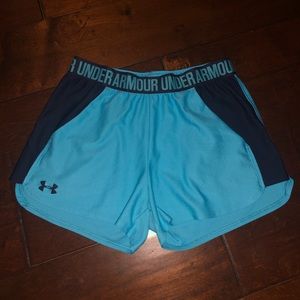 Blue/Navy Under Armour shorts